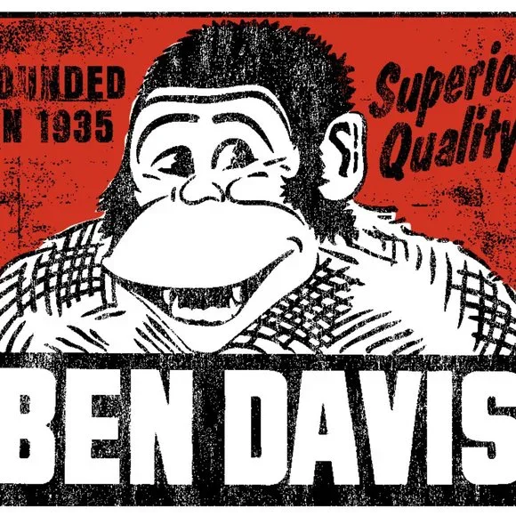 *sold* Ben Davis Cotton Work Shirt - Picture 6 of 6